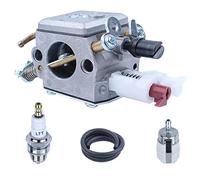 Gubeter Carburatore Carb Tune-Up Kit, per Husqvarna 340 350 353 345 346 357 357Xp 359 359Xp Motosega, 503 28 18 12, 503281812, 503283208, 503 28 32 08, Sostituire Carb El For18B C1Q