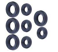 Gubeter Corredo Stabilito della Guarnizione della manovella dell'albero a Gomito, Parte di Motore di per Honda Gx35, 91214-Zm3-003, 91212-Z0H-003
