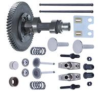Gubeter Kit Albero a camme Albero a camme, Parte Motore per Honda Gx390 13Hp, 14100-Zf6-W01, 14410-Ze3-013, 14431-Ze2-010, 14791-Ze2-010, 90012-Ze0-010, 12209-Ze8-003, 14441 -Ze2-000