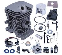 Gubeter Kit Bobina di accensione carburatore pistone Cilindro 38 mm, per Motosega per Stihl 018 Ms180, 1130 020 1208, 1130 120 0603, 1130 400 1302, 1130 140 2803, 1130 141 2200, 1130 182 100 100