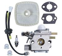 Gubeter Kit carburatore, decespugliatore Echo Gt-2400 Ppt-2400 Pole Saw Ppsr-2433 Srm2400, per 12300052133/12300052130/12300052132/12300052131, sostituire per Wt-424 Wt-424-1 Wt-424C