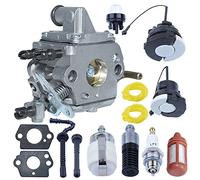 Gubeter Kit carburatore, Motosega per Stihl Ms192 Ms192T Ms192Tc, 1137 120 0651, sostituire per Zama per C1Q-S258