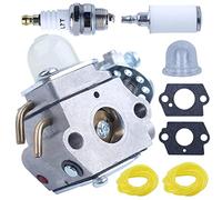 Gubeter Kit carburatore, per Modelli Homelite:, B25C (Ut-20768) Trimmer, B25C (Ut-20770) Trimmer, B25S (Ut-15182) Trimmer, D725Cd (Ut-20761) Trimmer, D725Cde (Ut-20773) Trimmer, per Zama
