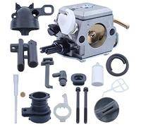 Gubeter Kit di Riparazione aspirazione carburatore, Motosega per Husqvarna 365 362 372 371 372Xp, 503283203,503 28 18 01, per Walbro Carb per HD 12 HD 6