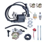 Gubeter Kit Filtro Carburante Bobina di accensione carburatore W, per Motore per Honda Gx160 Gx200, 16100-Zh8-W61