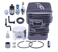 Gubeter Kit pistone cilindro 49 mm, per parte motosega Per Stihl Ms390 Ms290 039 029, 1127 020 1216, 1117 350 5800, 9639 003 1743