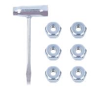 Gubeter Per chiave a bussola Per Stihl MS180 spessore 13 * 19 * 2,0 (lunghezza totale 15,5), Per Stihl 024 026 MS240 MS260 MS192T MS200T 028 031 032 Parti della motosega a gas