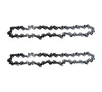 Gubeter Set di 2 catene di ricambio per sega a catena per DeWalt DCPS620 DCPS620B DCPS620M1 20V MAX XR Li-Ion Sega ad albero 34DL 043