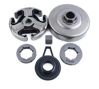 Gubeter Tamburo Frizione 3/8" Kit Cerchione Pignone, per Husqvarna 362 365 371 372 372Xp Parte Motosega, 503932471, 503432001, 503744401, per Oregon 22273, 68210.