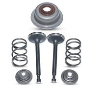 Gubeter Valvola GX160, sede valvola, set molle valvola 6 pezzi, Per il generatore del motore a gas Per Honda GX160 GX200 168F 5.5HP 6.5HP 2kw-3kw