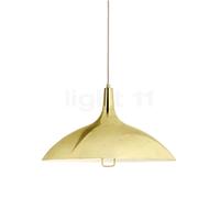 Gubi 1965 Lampada a sospensione, ottone lucidato