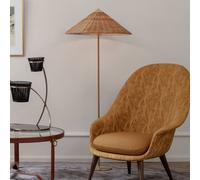 GUBI Tynell Collection 9602 Lampada Da Terra Con Paralume in Vimini