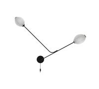 GUBI Satellite Applique Cablata Bianco Crema Semi Opaco