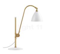 Bestlite BL1 Lampada Da Tavolo Bianco Opaco E Ottone