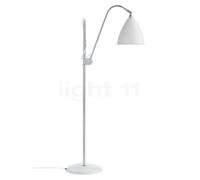 Gubi BL3 Lampada da terra, cromo/bianco opaco - ø21 cm