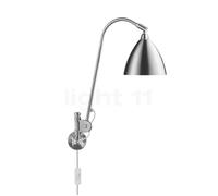 Gubi BL6 Lampada da parete, cromo/cromo