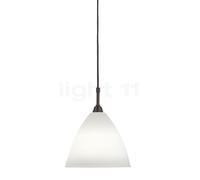 Gubi BL9 Lampada a sospensione, nero/porcellana - ø21 cm