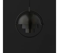 Gubi lampada a sospensione Lite, Ø 36 cm, nero/nero GUBI