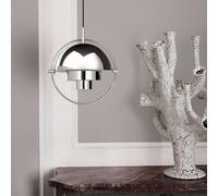 Gubi Lampada a sospensione Multi-Lite, Ø 36 cm, cromo/cromo GUBI