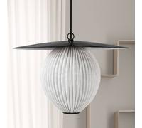 Gubi Lampada a sospensione Satellite Ø 22 cm bianco crema GUBI