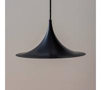 Gubi Lampada a sospensione Semi, Ø 30 cm, nera GUBI