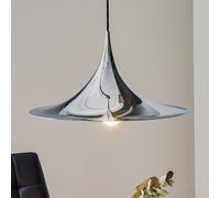 Gubi Lampada a sospensione Semi, Ø 47 cm, cromo GUBI