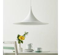 Gubi Lampada a sospensione Semi, Ø 60 cm, bianca GUBI