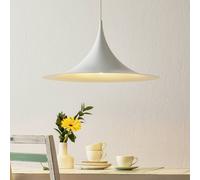 Gubi Lampada a sospensione Semi, Ø 60 cm, bianco GUBI