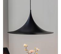 Gubi Lampada a sospensione Semi, Ø 60 cm, nero GUBI