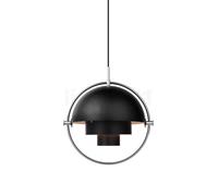 Gubi Multi-Lite Lampada a sospensione, cromo/nero - ø22,5 cm , Vendita di giacenze, Merce nuova, Imballaggio originale