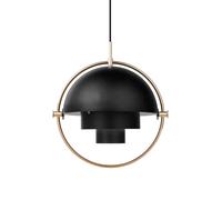 Gubi Multi-Lite Lampada a sospensione, ottone/nero