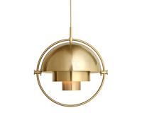 GUBI Multi-Lite Lampadario Ottone