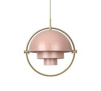 GUBI Multi-Lite Lampadario Rose & Ottone