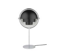 GUBI Multi-Lite Lampada Da Tavolo Cromo/Nero
