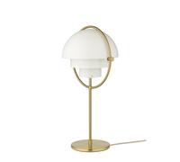 GUBI Multi-Lite Lampada Da Tavolo Ottone/Bianco