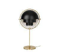 GUBI Multi-Lite Lampada Da Tavolo Ottone E Nero