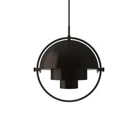 GUBI Multi-Lite Lampadario Grande in Nero Ottone