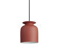 Gubi Ronde Lampada a sospensione, rosso - 20 cm