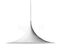 Gubi Semi Lampada a sospensione, bianco opaco - ø60 cm