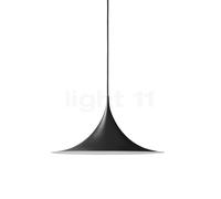 GUBI Semi- Lampadario Piccolo Opaco Nero