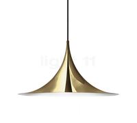 Gubi Semi Lampada a sospensione, ottone - ø60 cm