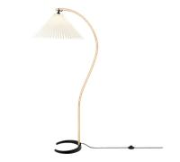 GUBI Timberline Lampada da Terra Rovere e Betulla/Bianco