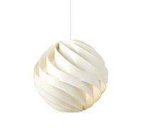 GUBI Turbo Lampadario Grande Bianco Alabastro Lucido