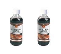 Gubra Olio Restauratore Flacone Noce Scuro 200ml (Confezione da 2)