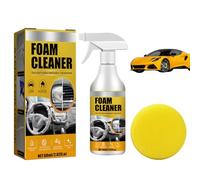 Gubuyi Detergente in Schiuma Multiuso,Multipurpose Foam Cleaner Spray,Foam Cleaner Schiuma Spray,Detergente in Schiuma Magica per Auto, Foam Cleaner per Cucina/Bagno/Tappezzeria Auto