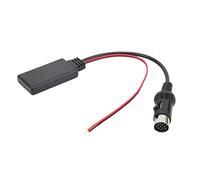 Gucagle Adattatore Bluetooth AUX per auto Adattatore audio wireless Bluetooth 5.0 Qualità del suono chiara per materiale ABS stereo per auto con porta a 13 pin