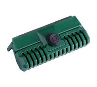 Gucagle Attrezzo per affilare la Barra di Guida della Barra di Guida della Catena della Motosega in Acciaio fine Universale per la Manutenzione del Giardino del Prato Verde 11x6x4 cm