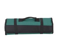 Gucagle Borsa per coltelli da chef Portaposate portatili multifunzionali Porta coltelli Protezioni Custodia per chef professionisti Cuochi domestici Viaggi Camping Materiale in tela (Verde)