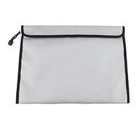 Gucagle Borsa per documenti impermeabile ignifuga Resistente alle alte temperature Materiale ignifugo bifacciale Conservazione per documenti importanti Computer Tablet Gioielli 38x28 cm