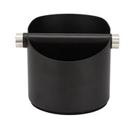 Gucagle Bussola per caffè in acciaio inossidabile Scatola per fondi di caffè compatta e durevole con barra per bussare per caffè Cucine domestiche Ristoranti Bar